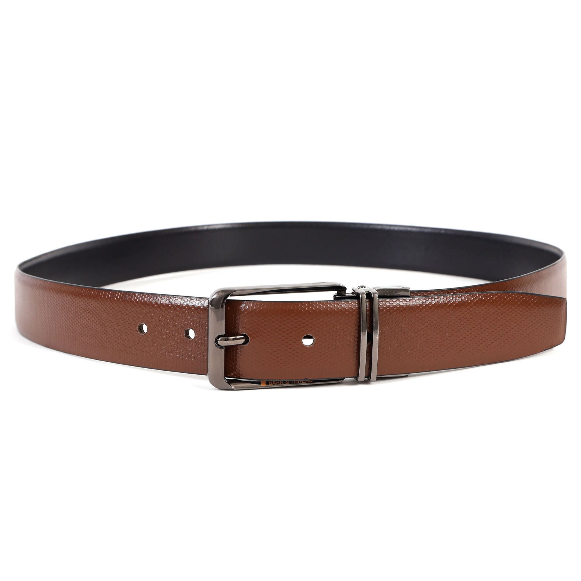 Reversible Leather Belt with Silver Buckle – Versatile Style Meets Premium Craftsmanship