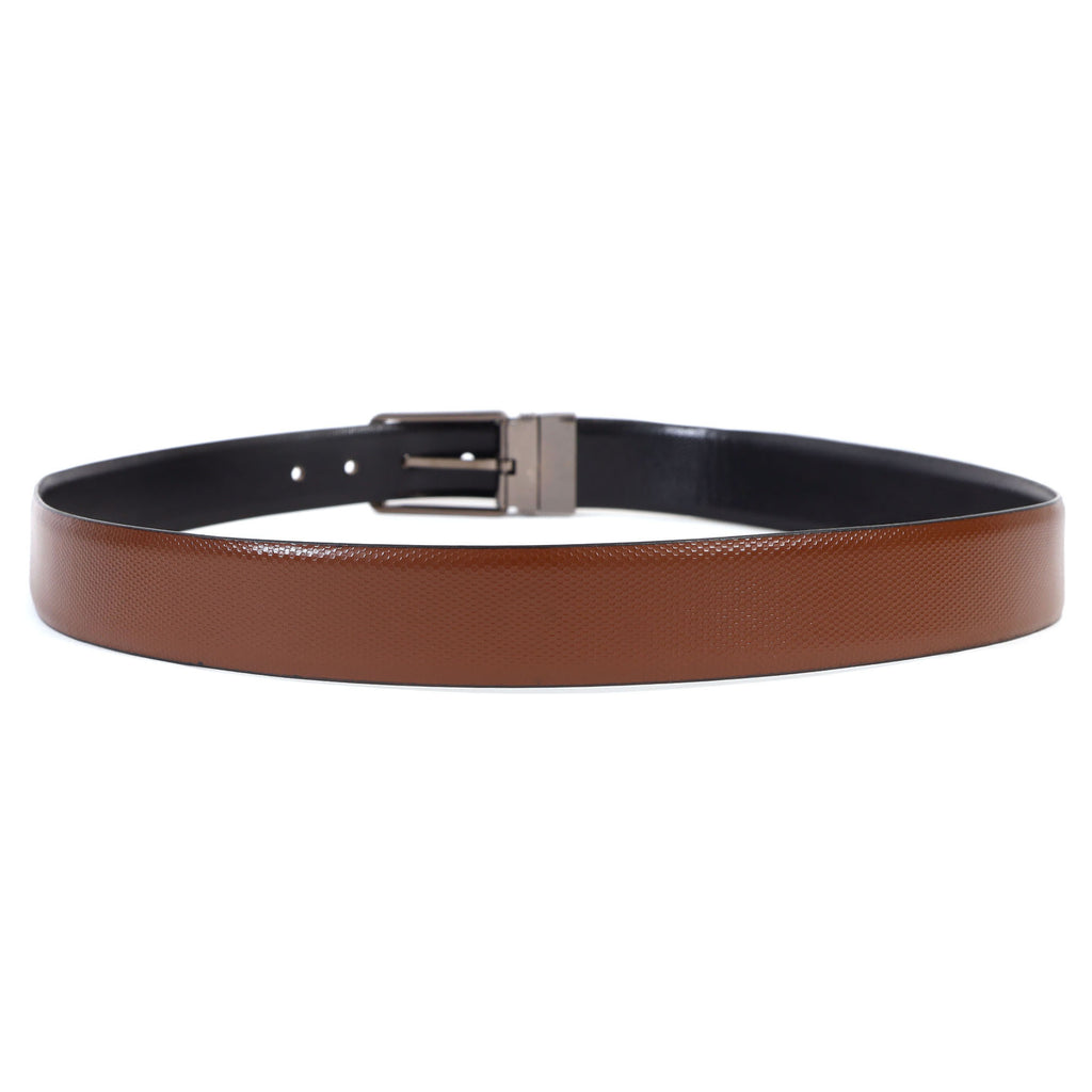 Reversible Leather Belt with Silver Buckle – Versatile Style Meets Premium Craftsmanship