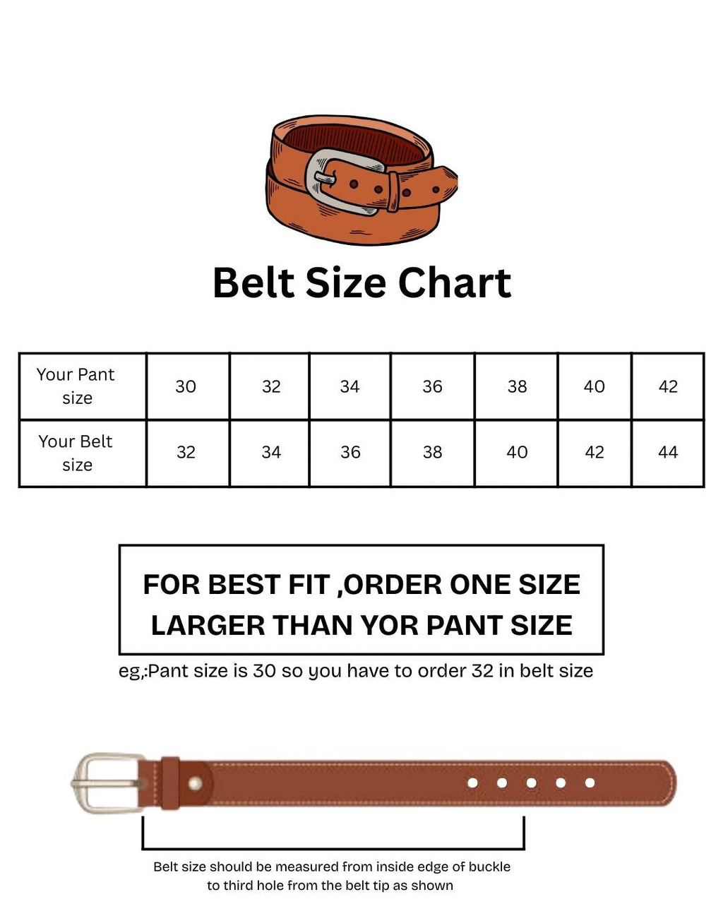 Black Leather Belt with Silver Buckle & Dual Blue Contrast Stitching