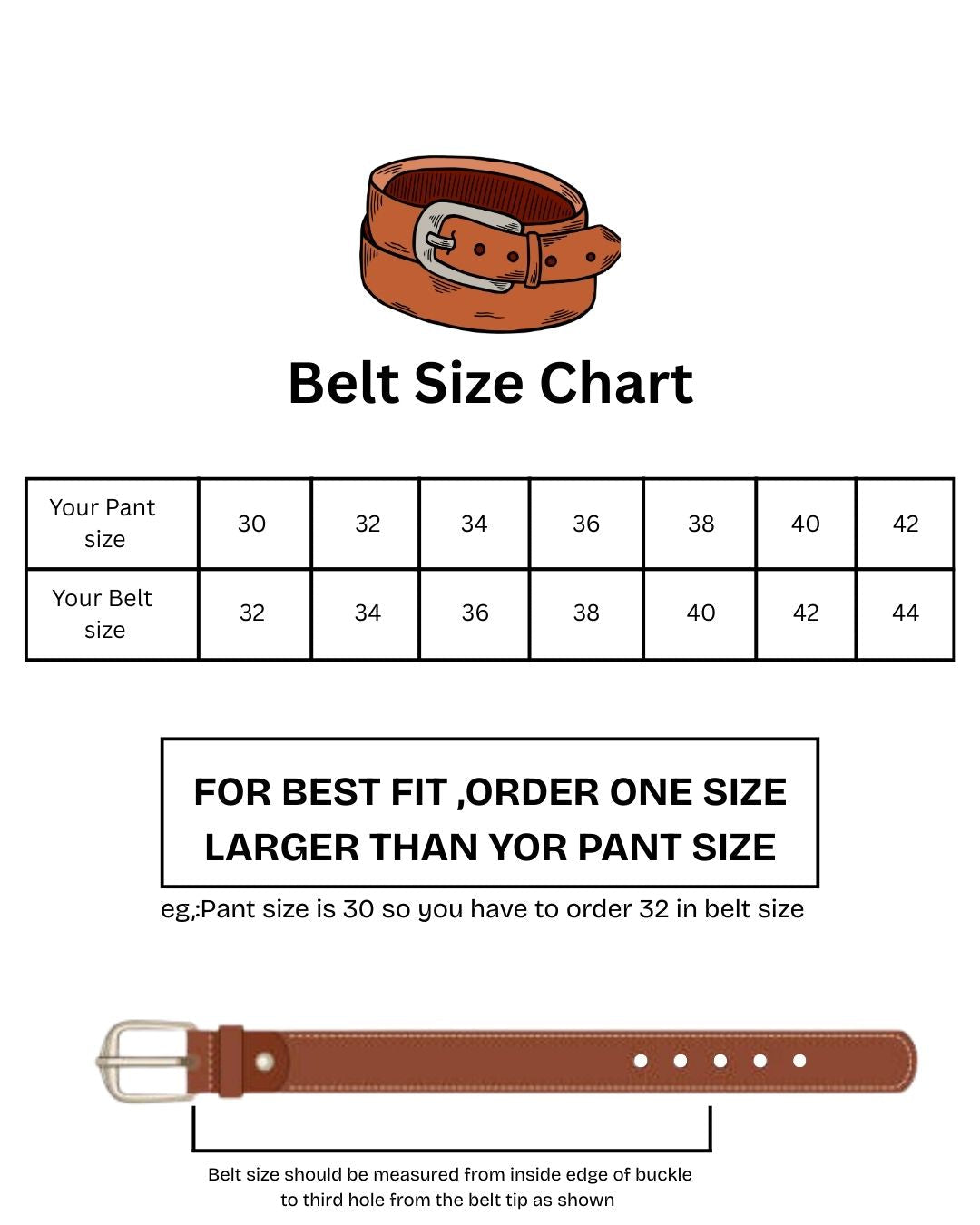 Black Leather Belt with Silver Buckle & Dual Blue Contrast Stitching